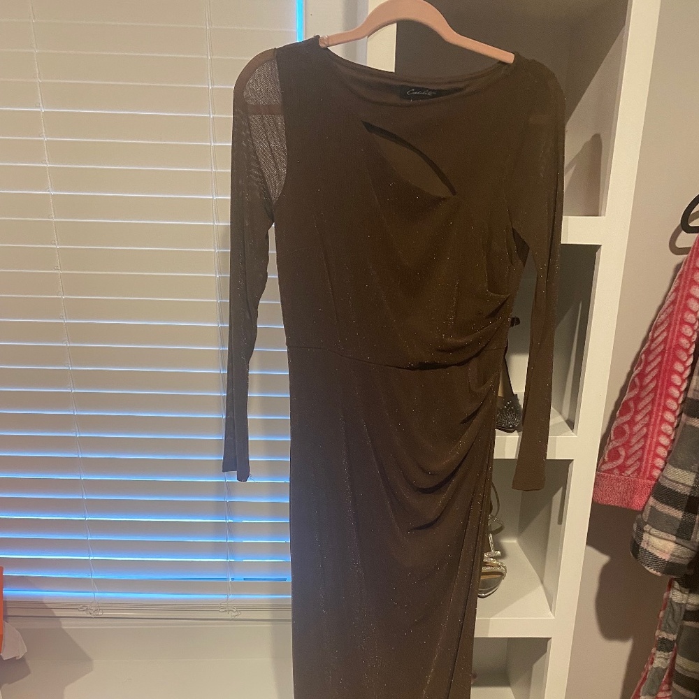 Brown dress